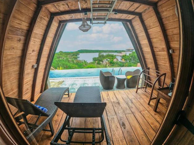 Sundown Lake Hotel & Spa Habarana Bagian luar foto